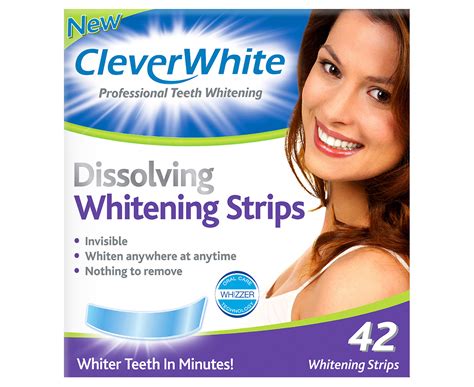 dissolving teeth whitening strips.